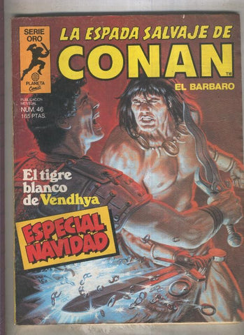 La Espada Salvaje de Conan primera edicion numero 046 (numerado 2 en trasera)