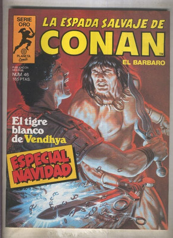 La Espada Salvaje de Conan primera edicion numero 046 (numerado 3 en trasera)