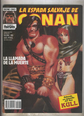 La Espada Salvaje de Conan primera edicion numero 086 (numerado 3 en trasera)
