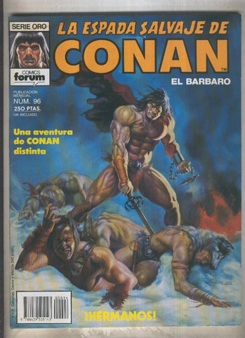 La Espada Salvaje de Conan primera edicion numero 096 (numerado 1 en trasera)