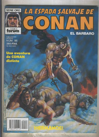 La Espada Salvaje de Conan primera edicion numero 096 (numerado 2 en trasera)