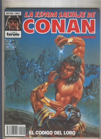 La Espada Salvaje de Conan primera edicion numero 099 (numerado 3 en trasera)