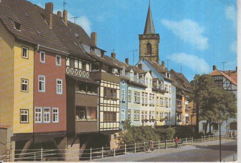 Postal 016018: Erfurt Kramerbrucke