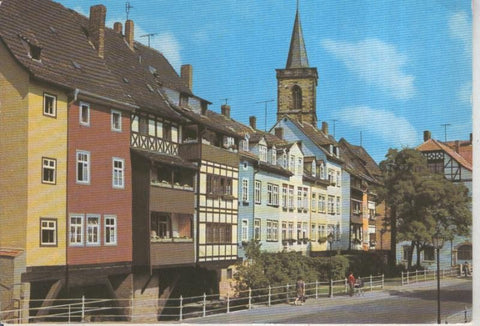 Postal 016018: Erfurt Kramerbrucke