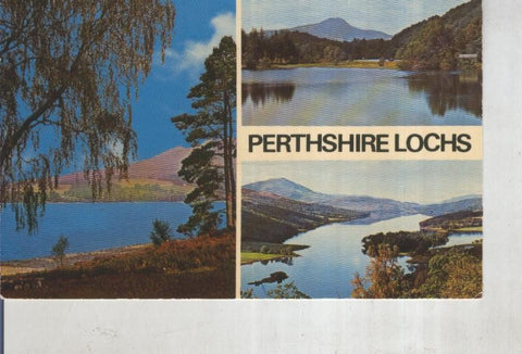Postal 016022: Vistas de Perthshire Lochs, Scotland