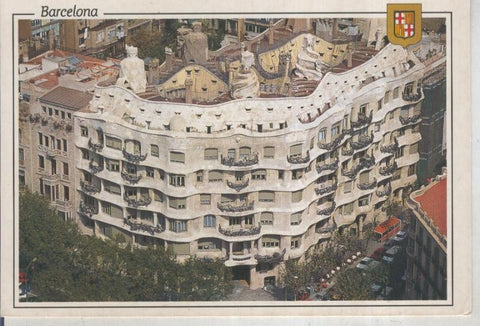 Postal 016035: La Pedrera en Barcelona