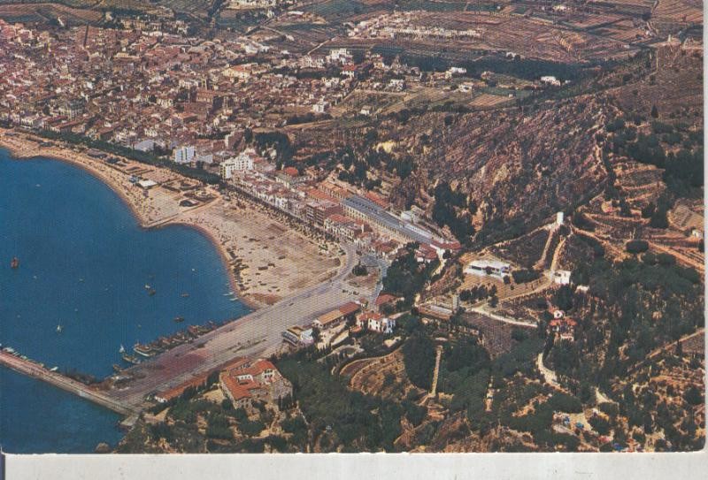 Postal 016048: Vista aerea de Blanes, costa brava