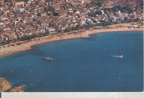 Postal 016049: Vista aerea de Blanes, costa brava