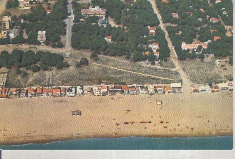 Postal 016060: Vista aerea de Castelldefels, Barcelona