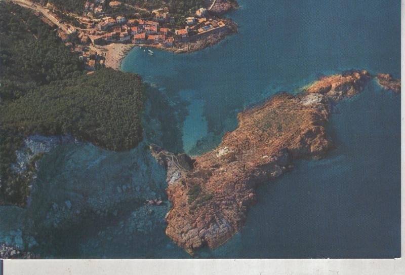 Postal 016073: Vista aerea de Bagur, costa brava