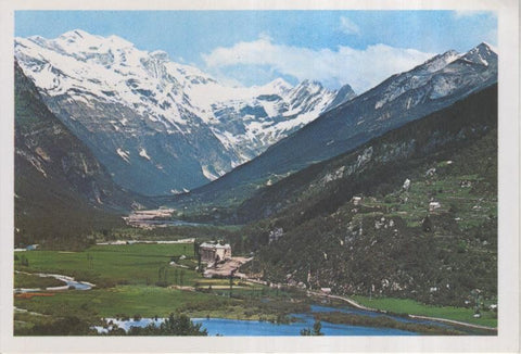 Postal 016079: Valle de Pineta y Macizo del Monte Perdido en Bielsa