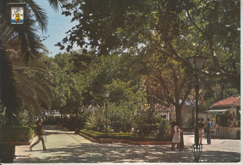 Postal 016080: Paseo de la Alameda en Marbella