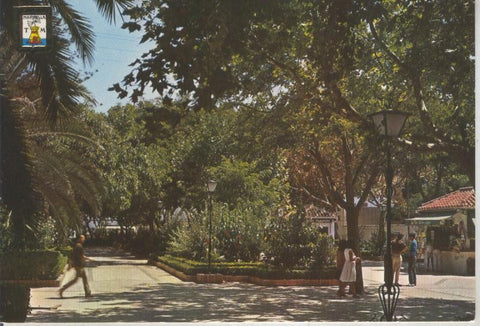 Postal 016080: Paseo de la Alameda en Marbella