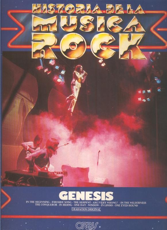 Disco LP: Historia de la musica Rock numero 7: Genesis