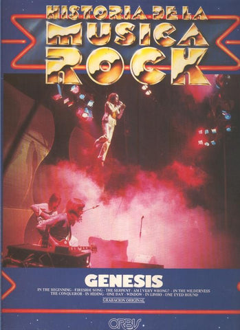 Disco LP: Historia de la musica Rock numero 7: Genesis