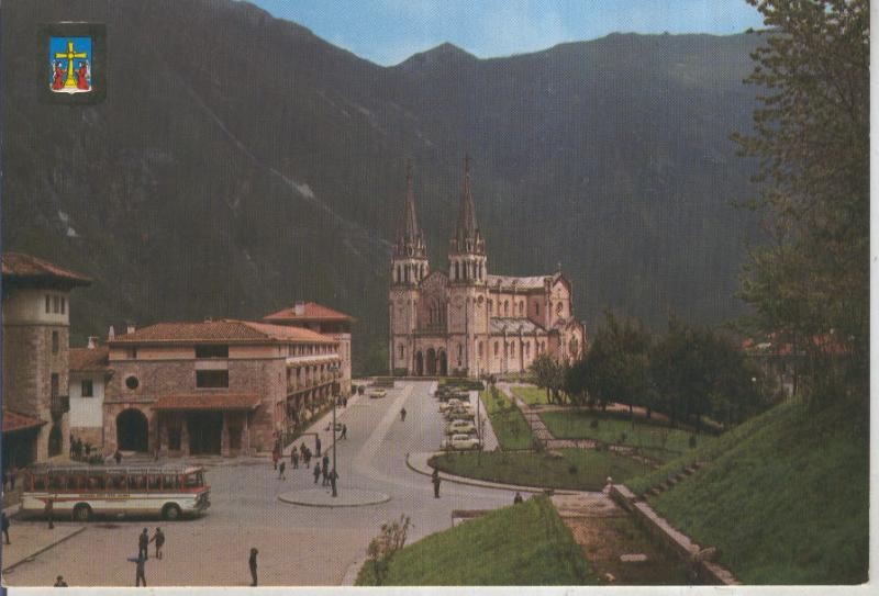 Postal 016087: Basilica de Covadonga en Asturias