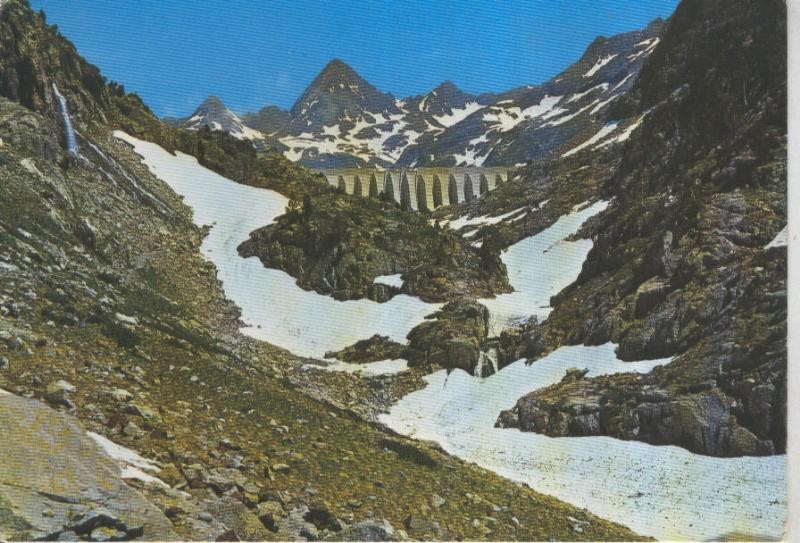 Postal 016092: Presa de Respomuso en Sallent de Gallego, Pirinero Aragones