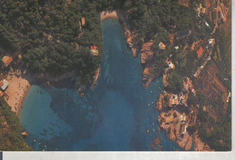 Postal 016097: Vista aerea de Bagur, costa brava