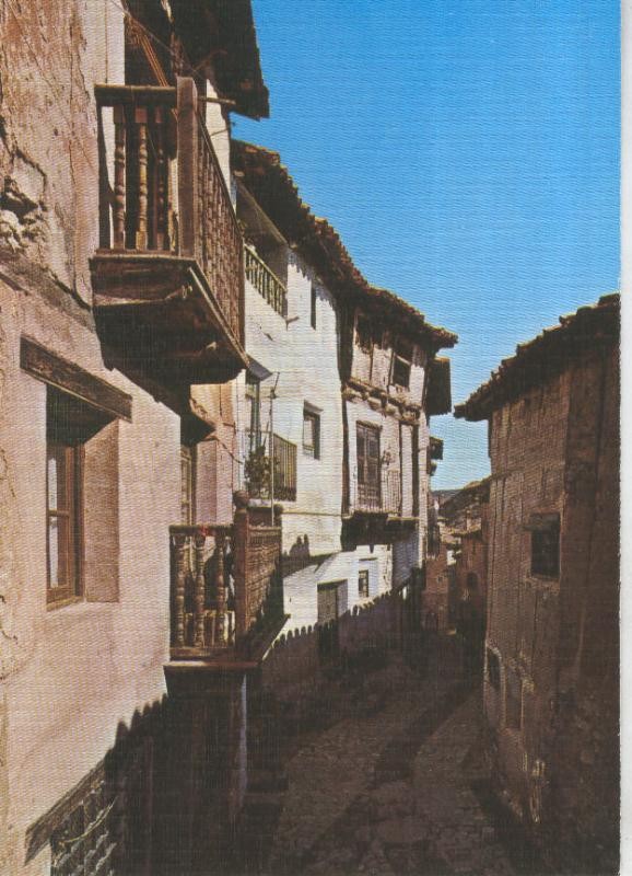 Postal 016101: Calle del chorro de Albarracin, Teruel