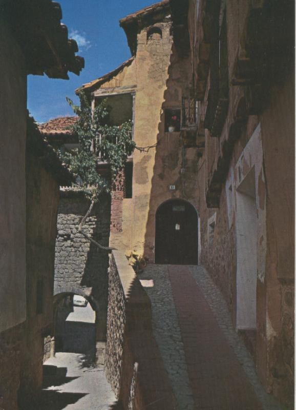 Postal 016106: Portal de Molina en Albarracin, Teruel