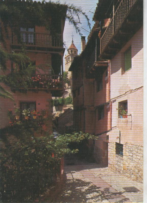 Postal 016108: Calle tipica de Albarracin, Teruel