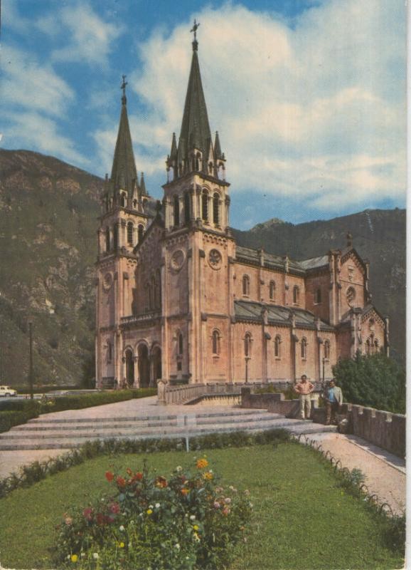 Postal 016114: La Basilica de Covadonga, Asturias