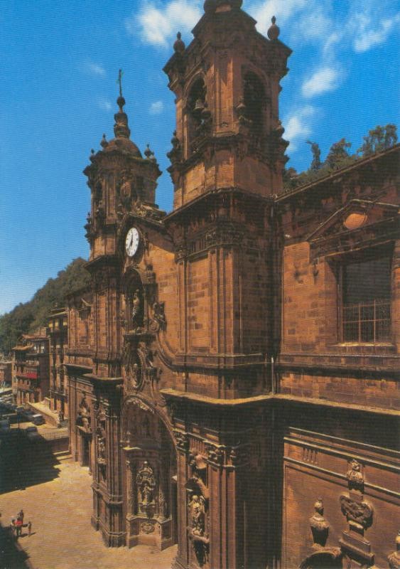 Postal 016128: Iglesia de Santa Maria de San Sebastian