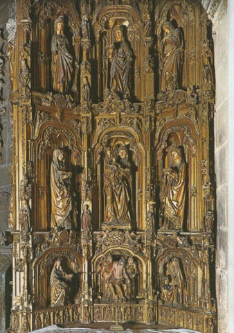 Postal 016133: Altar de Santa Ana en la catedral de Burgos