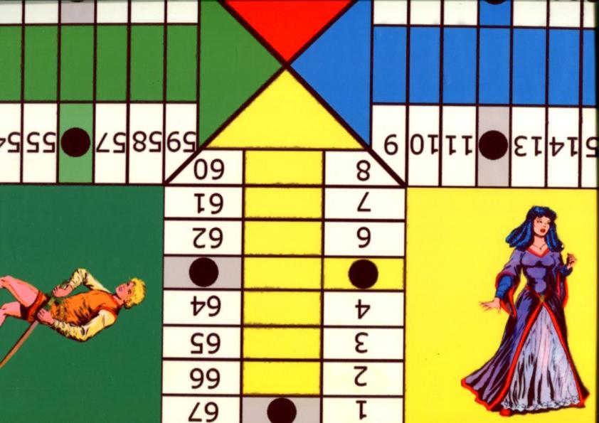 Juego Parchis El Guerrero del Antifaz 