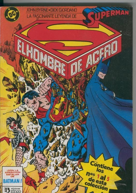 Superman volumen 2 retapado numero 002 al 005  (numerado 2 en trasera)
