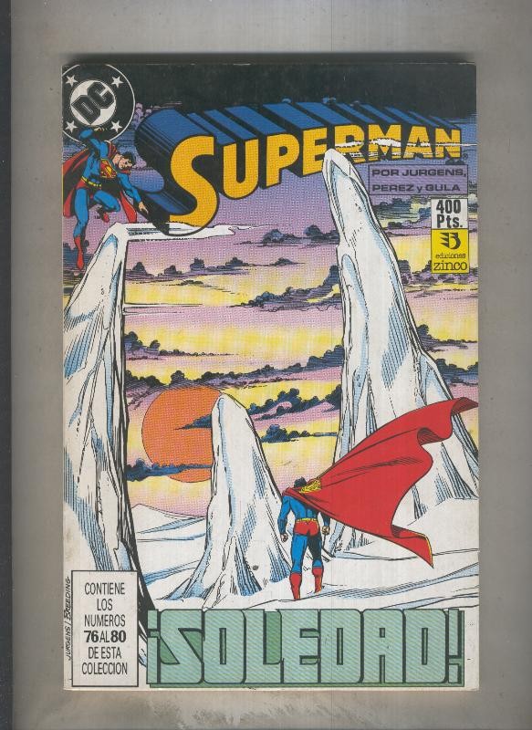 Superman volumen 2 retapado numero 076 al 080