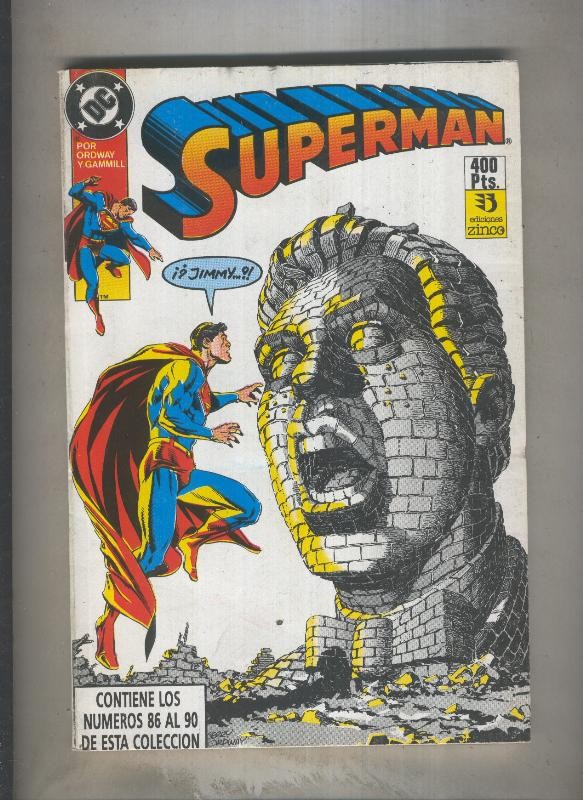 Superman volumen 2 retapado numero 086 al 090