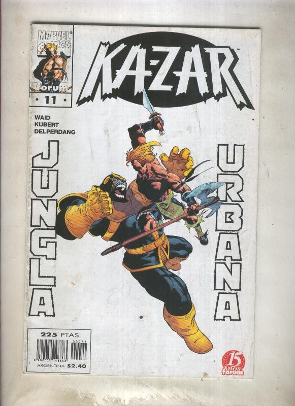 Kazar volumen 1 numero 11 (numerado 1 en trasera)