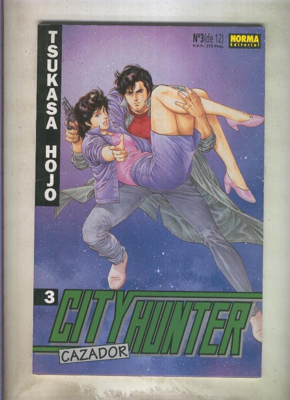 City Hunter cazador numero 03 (numerado 3 en interior cubierta)