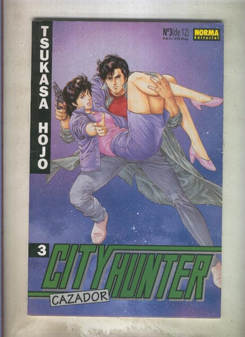 City Hunter cazador numero 03 (numerado 3 en interior cubierta)