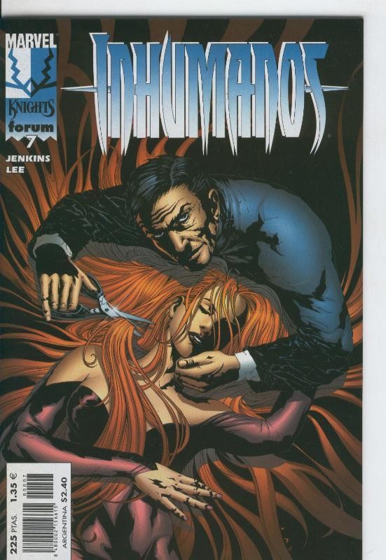 Marvel Knights: Inhumanos numero 07