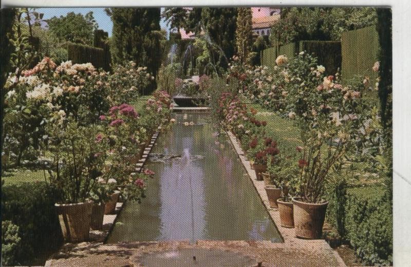Postal 001031: Jardines de la alhambra de Granada  