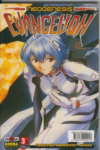 Neogenesis Evangelion numero 03 (cuarta edicion abril 2000)