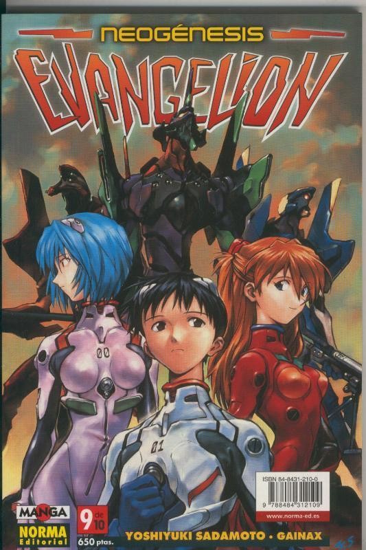 Neogenesis Evangelion numero 09 (edicion 2000)