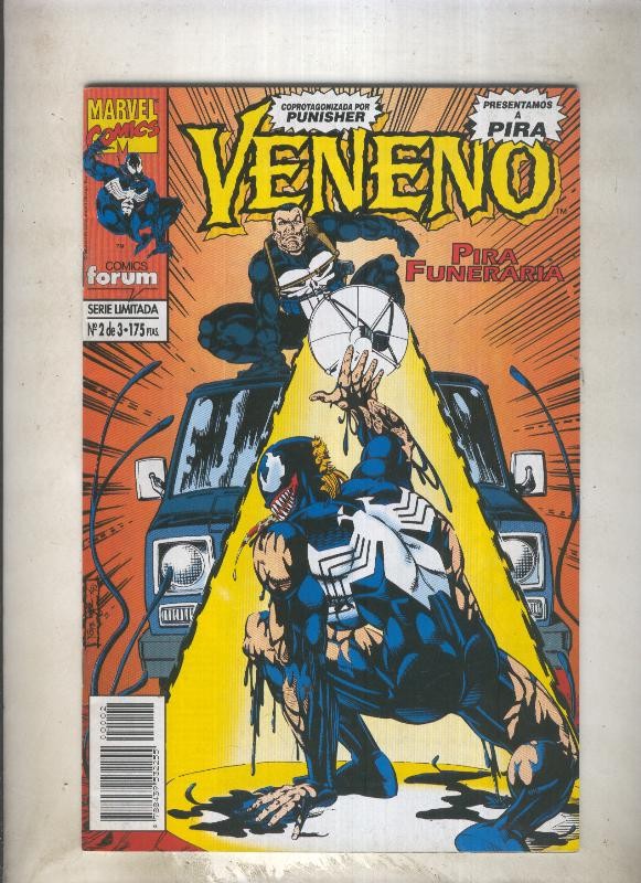 Veneno especial: Pira funeraria numero 02 (numerado 1 en interior cubierta)