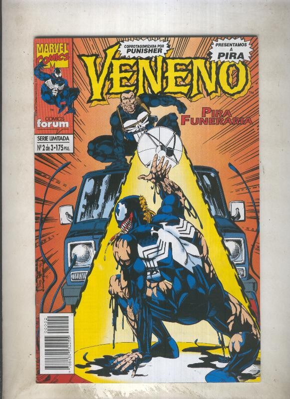 Veneno especial: Pira funeraria numero 02 (numerado 2 en interior cubierta)