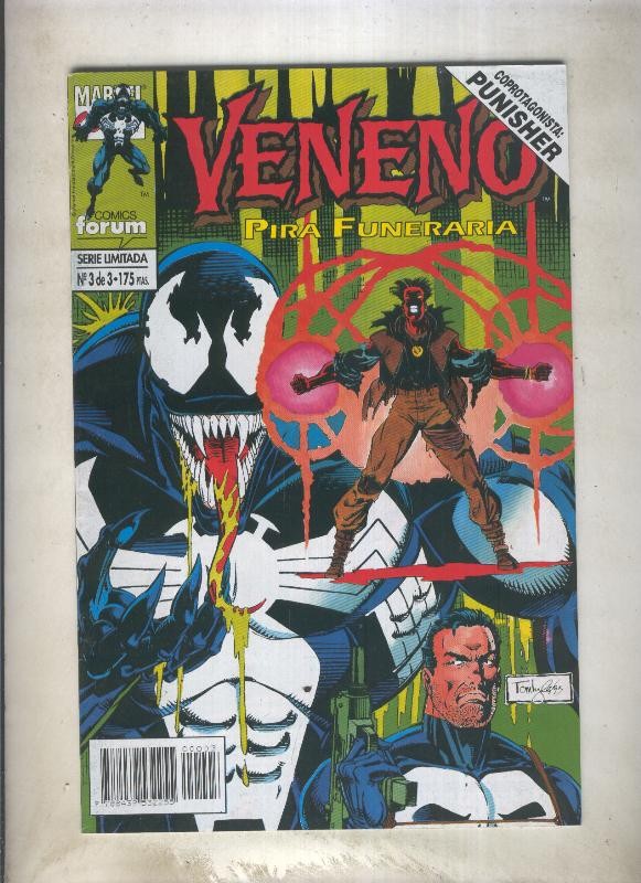 Veneno especial: Pira funeraria numero 03 (numerado 2 en interior cubierta)