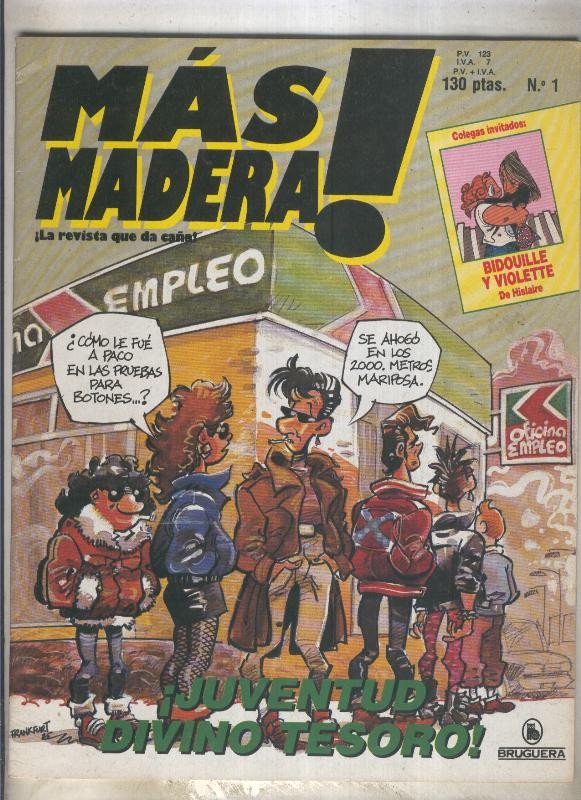 Mas Madera numero 01 (numerado 1 en la trasera)