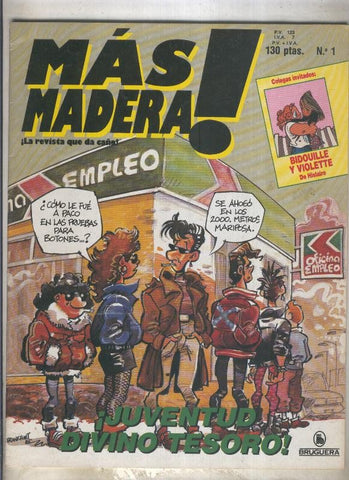 Mas Madera numero 01 (numerado 1 en la trasera)