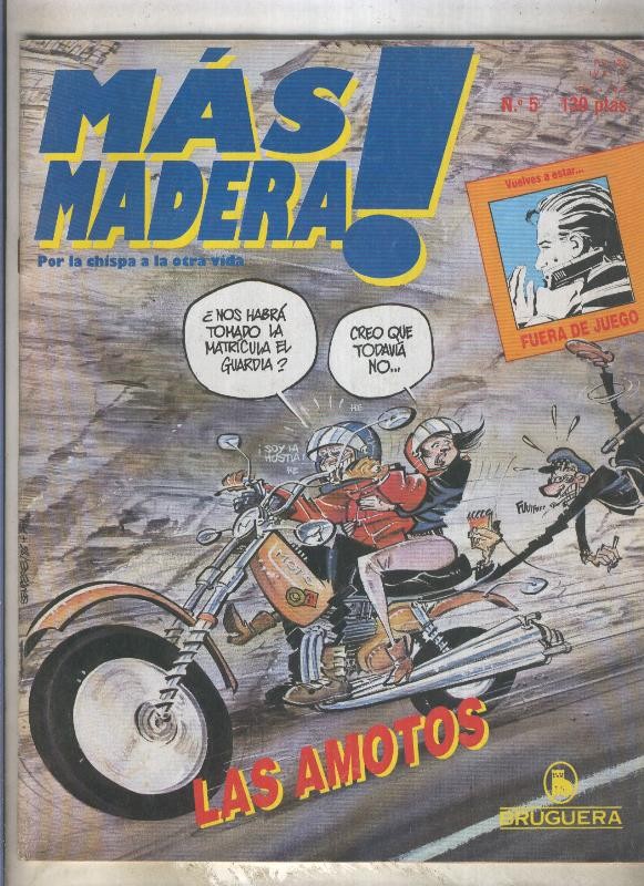 Mas Madera numero 05 (numerado 1 en la trasera)