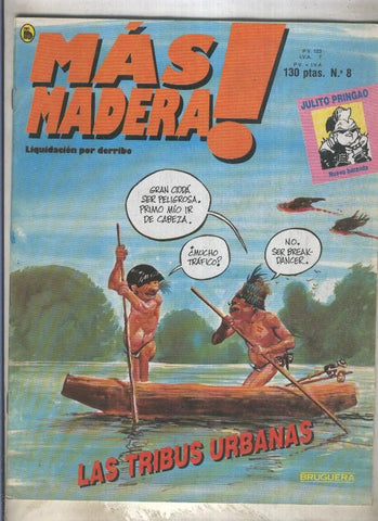 Mas Madera numero 08 (numerado 1 en la trasera)