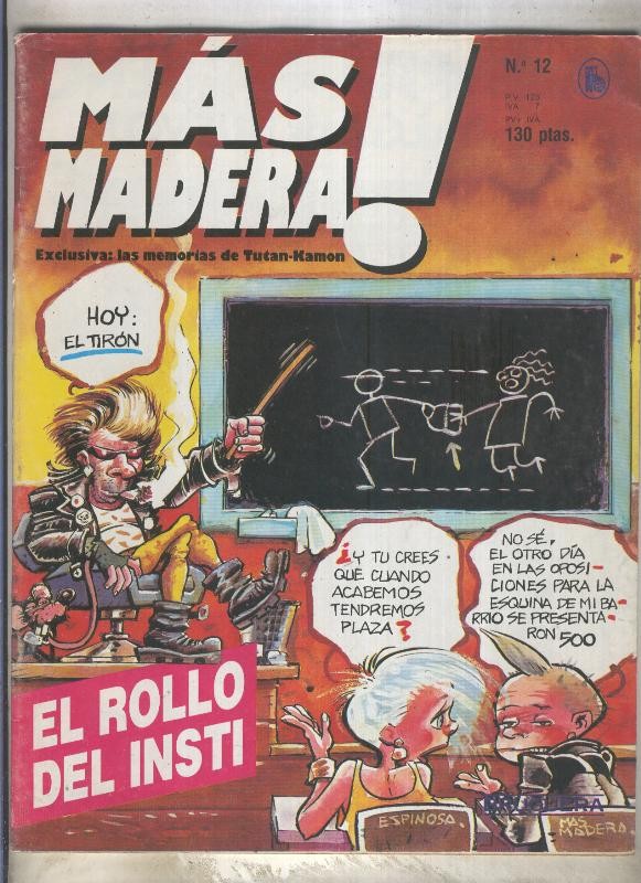 Mas Madera numero 12 (numerado 1 en la trasera)