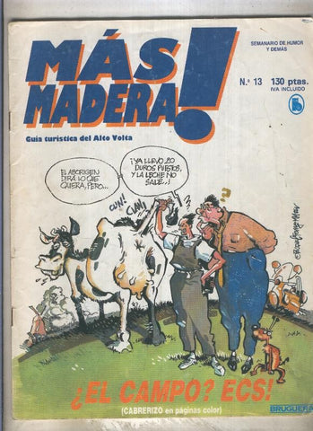 Mas Madera numero 13 (numerado 1 en la trasera)
