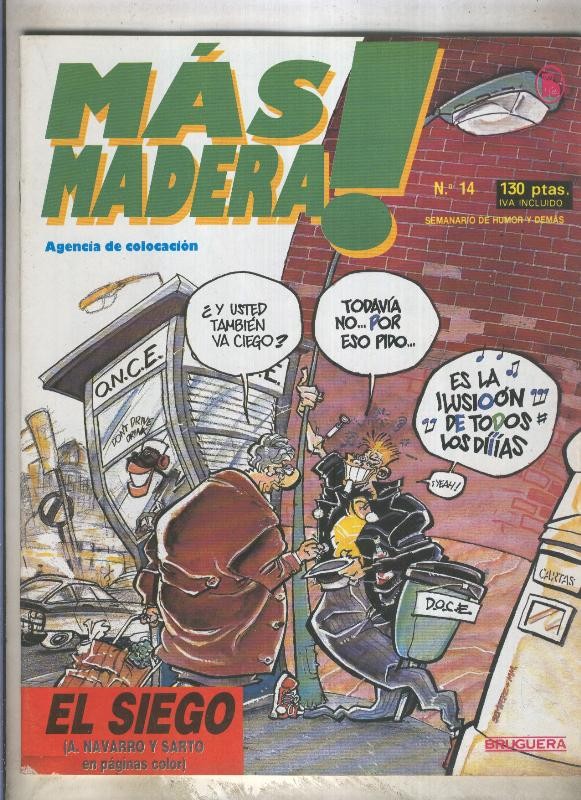 Mas Madera numero 14 (numerado 1 en la trasera)