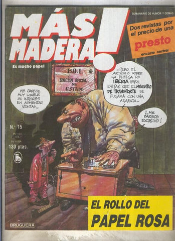 Mas Madera numero 15 (numerado 1 en la trasera)